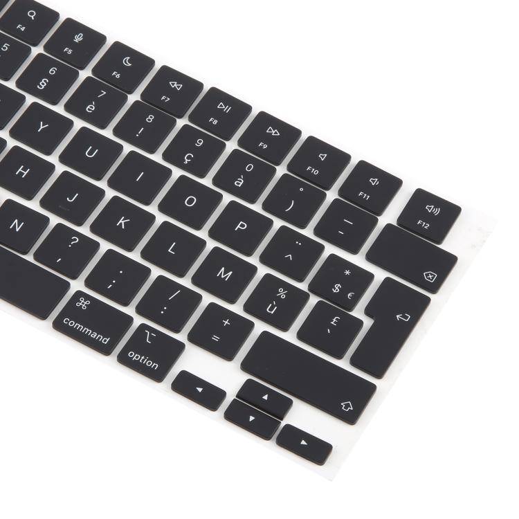 For MacBook A2442 A2485 A2779 A2780 A2991 A2992 A2918 UK Big Enter Version Keycaps, Language:French