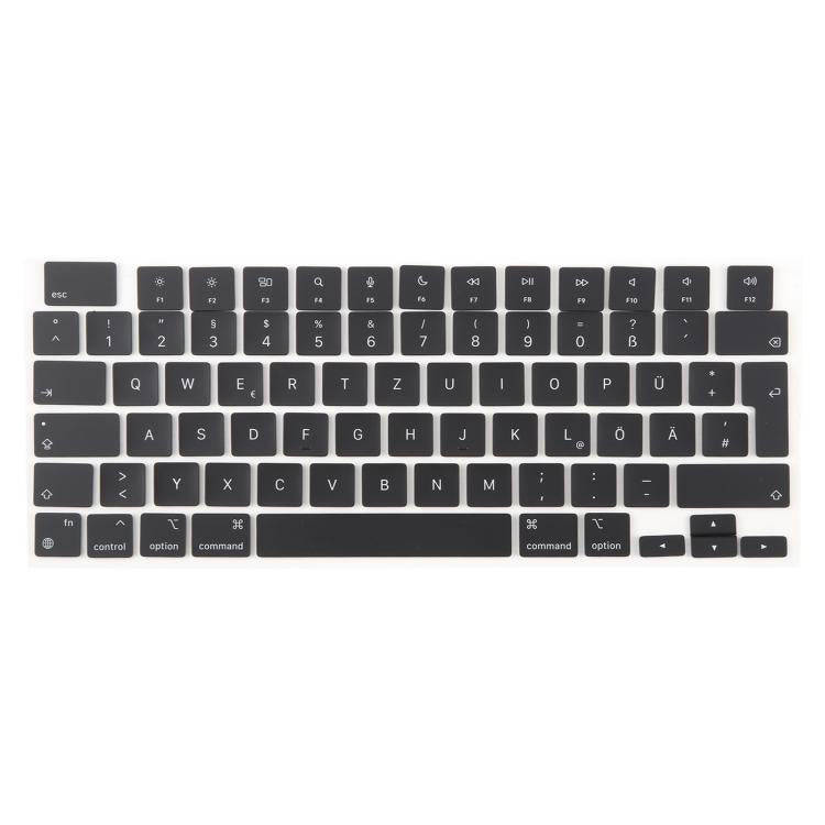 For MacBook A2442 A2485 A2779 A2780 A2991 A2992 A2918 UK Big Enter Version Keycaps, Language:German