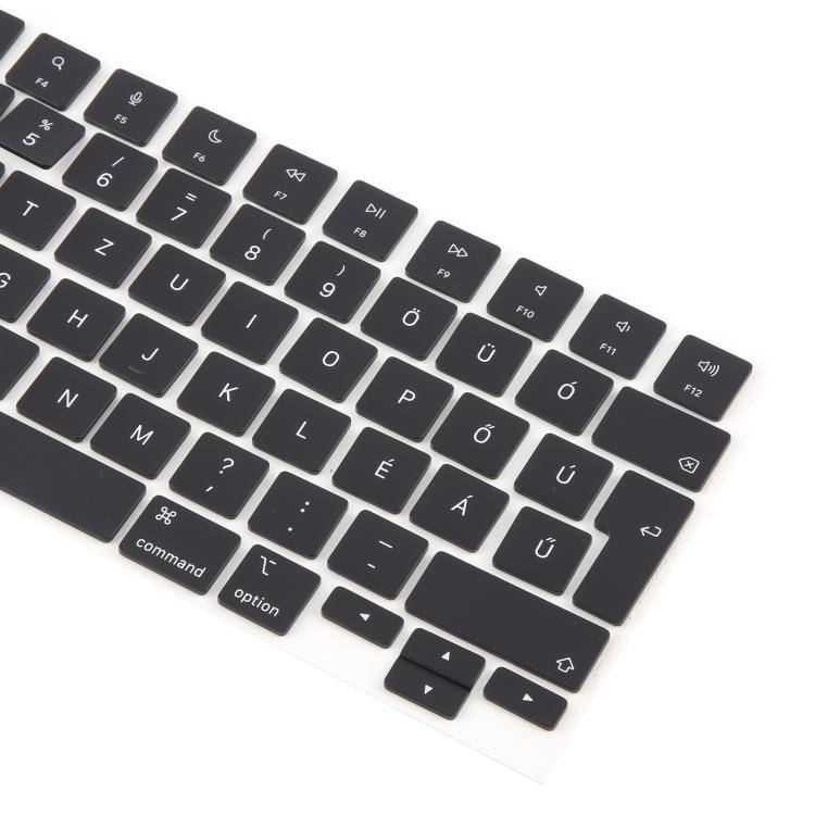For MacBook A2442 A2485 A2779 A2780 A2991 A2992 A2918 UK Big Enter Version Keycaps, Language:Hungary