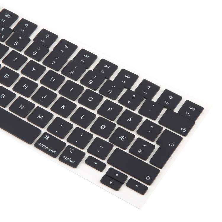 For MacBook A2442 A2485 A2779 A2780 A2991 A2992 A2918 UK Big Enter Version Keycaps, Language:Norway