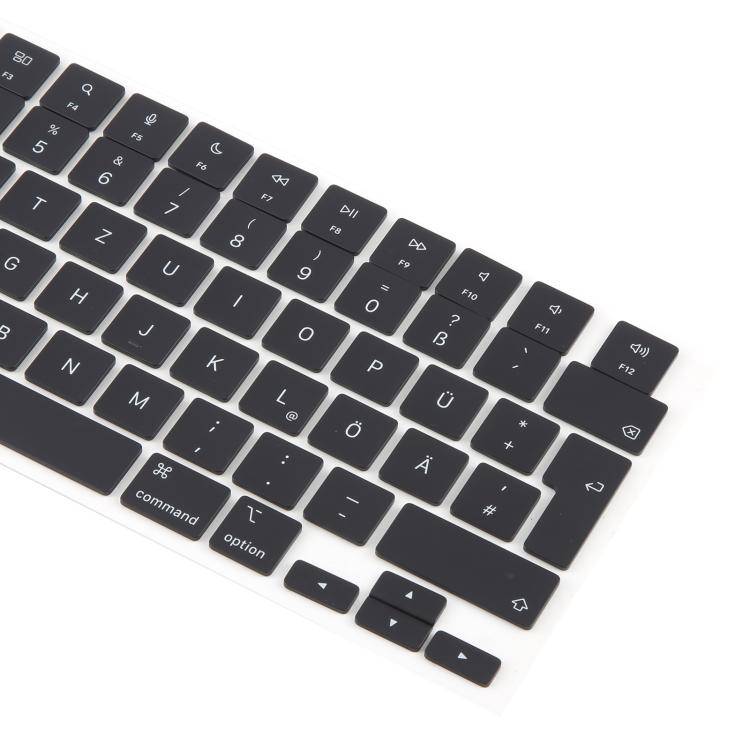For MacBook A2442 A2485 A2779 A2780 A2991 A2992 A2918 10pcs UK Big Enter Version Keycaps, Languag...