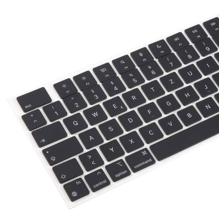 For MacBook A2442 A2485 A2779 A2780 A2991 A2992 A2918 10pcs UK Big Enter Version Keycaps, Languag...