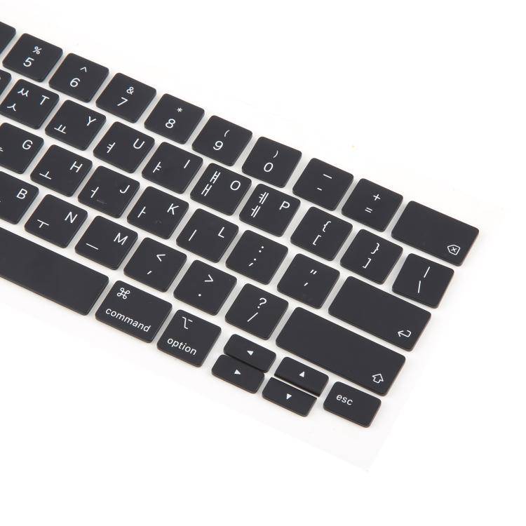 For MacBook A2251 A2289 A2238 A2338 US Small Enter Version Keycaps, Language:Korean