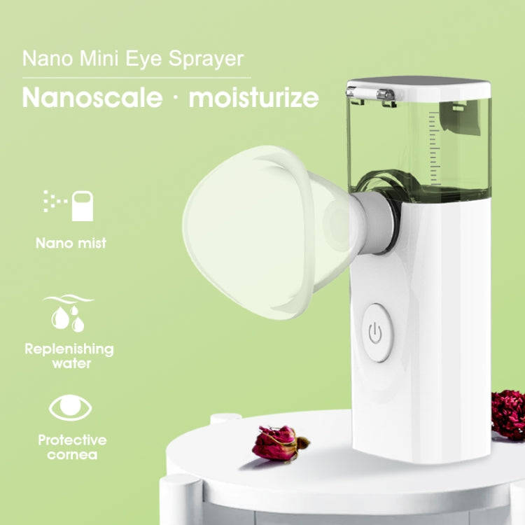 YJK079 300mAh Nano Spray Moisturizing Eye Moisturizer, Water Tank Capacity: 15ml(White)
