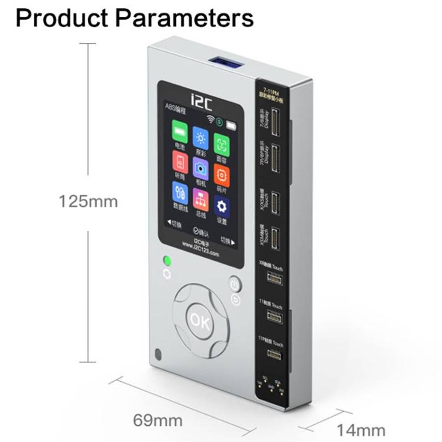 i2C A8S Multi-function Phone Repair Programmer, Model:Host+12-15 Plus True Tone Board