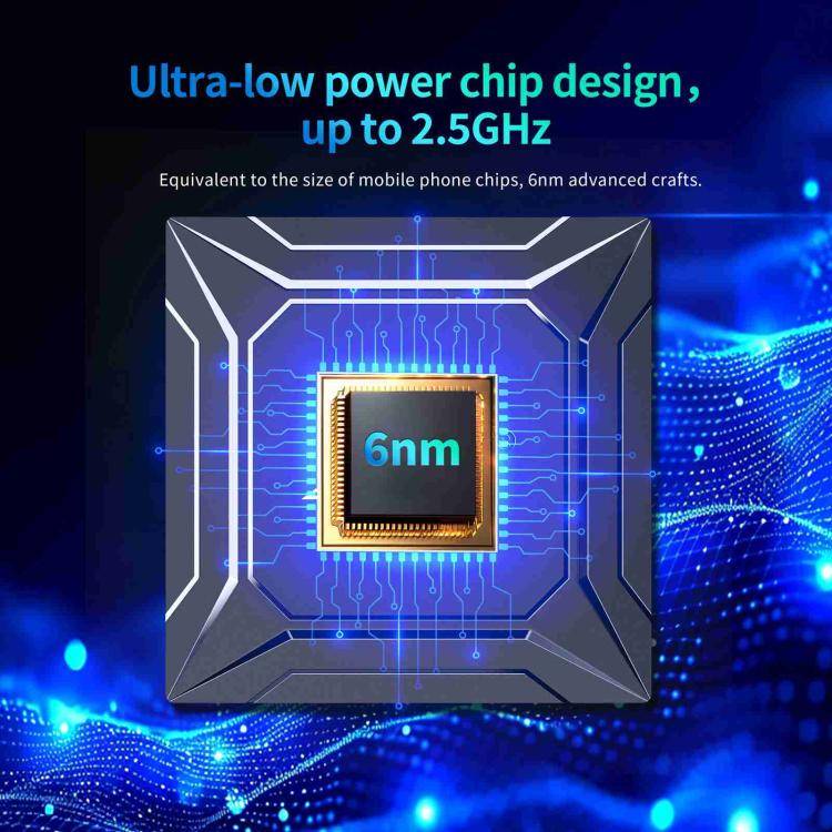 X96 M200 YB951 Android 14.0 Smart TV Box, 4GB+32GB, Amlogic S905X5M Quad-core ARM Cortex A55(AU P...