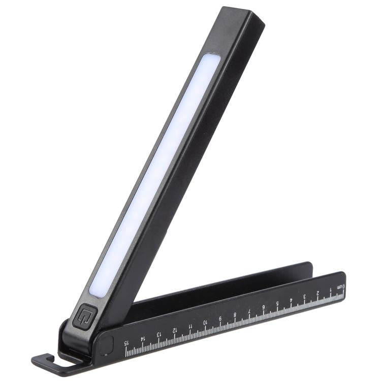 W09 Multifunctional Folding Pen Lamp LED Outdoor Work Flashlight(Black)