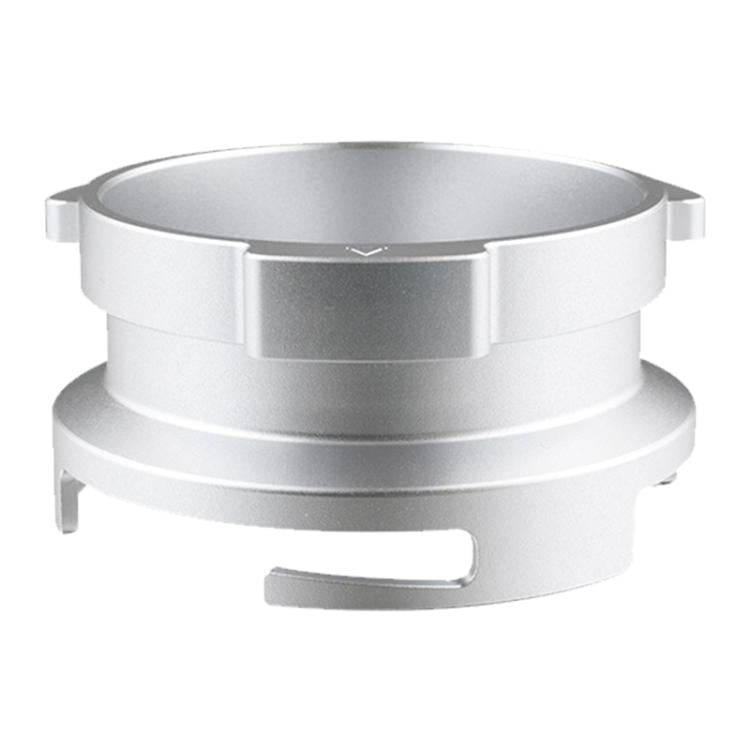 58mm Coffee Machine Handle Aluminum Alloy Rotary Buckle Powder Ring Coffee Receiving Ring For Bar...