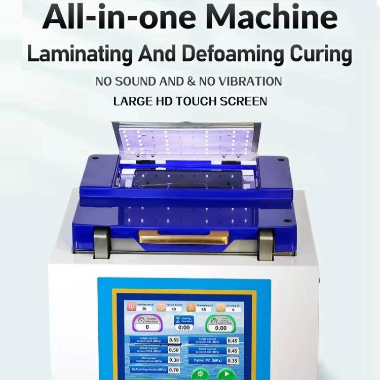 YYD YD-636 UV Curing Laminating Defoaming All-in-One, Plug:UK Plug