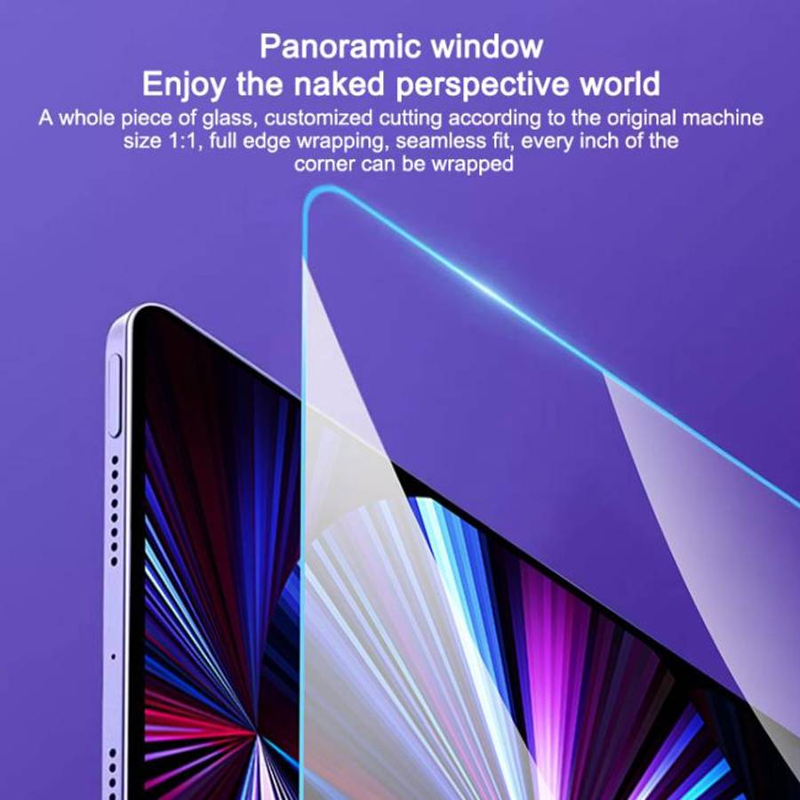 For Ulefone Tab A11 Pro / A11 2pcs Dust-Free Easy Install HD Tempered Glass Film