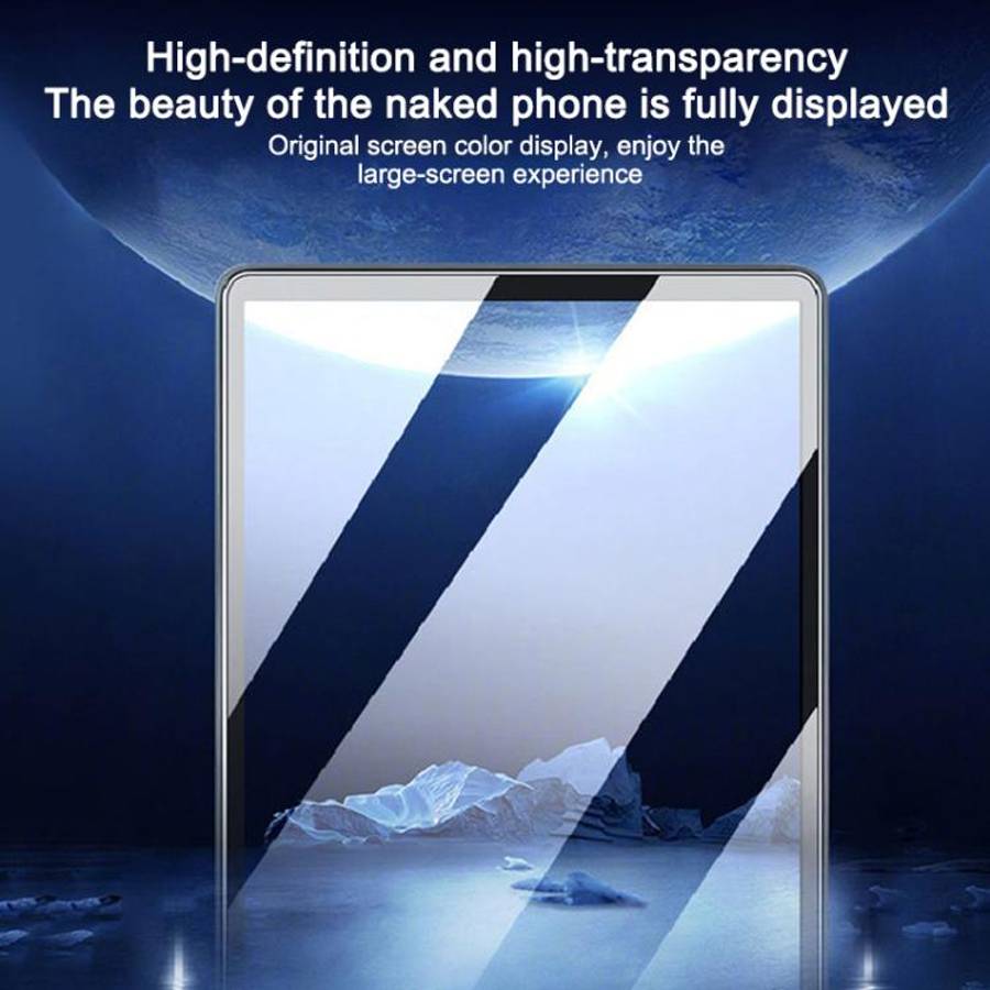 For Ulefone Tab A11 Pro / A11 2pcs Dust-Free Easy Install HD Tempered Glass Film