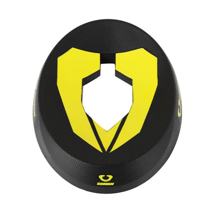 SOMAN Motorcycle Helmet Support Pad Anti-slip Protection Stand(Black)