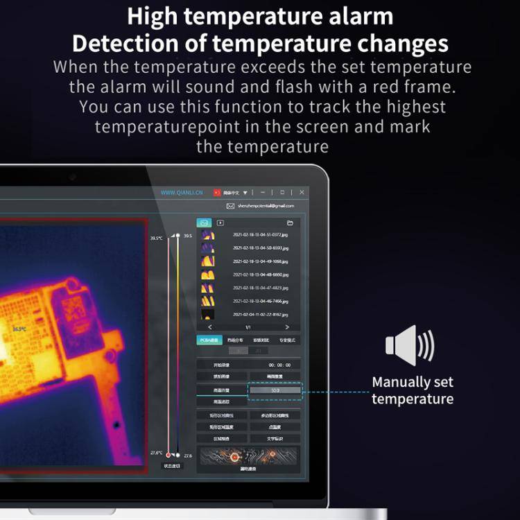 QianLi Super Cam Y 3D Infrared Thermal lmaging Analyzing Camera
