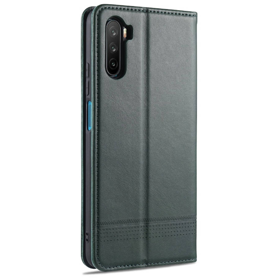 For Huawei Maimang 9 AZNS Magnetic Calf Texture Horizontal Flip Leather Case with Card Slots & Ho...