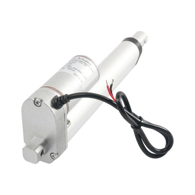 RV DIY 150mm Stroke 12V Electric Telescopic Linear Actuator(Silver)