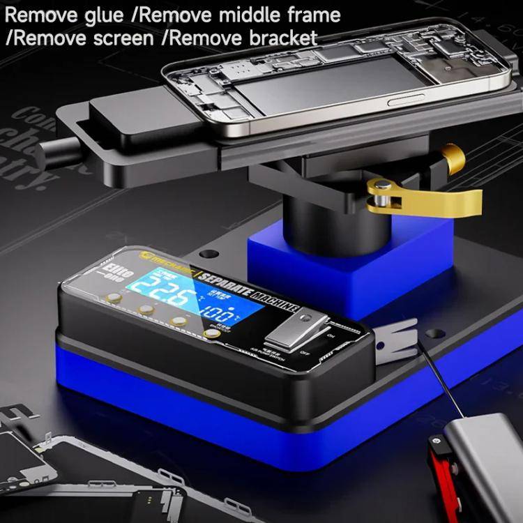 Mechanic Elite One 360 Rotating Screen Separate Machine Built-in Vacuum Pump, Plug:UK Plug