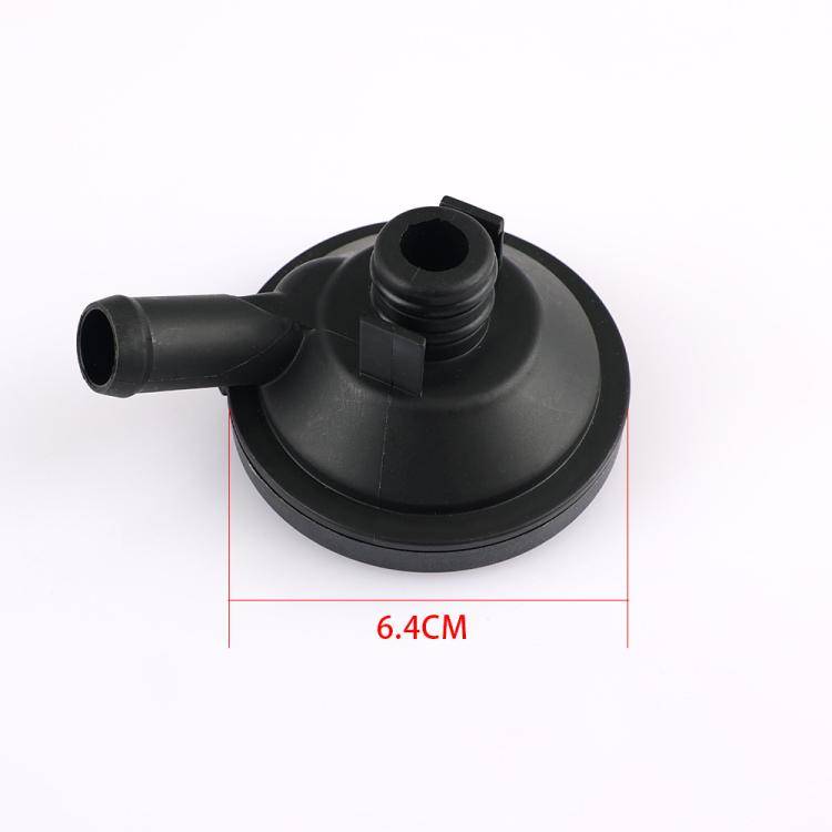Car Crankcase Ventilation Wastegate Valve for Renault 8200291355 8200184165(Black)