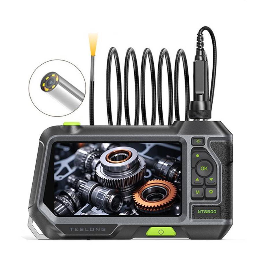 TESLONG NTS500 Industrial Pipeline Endoscope with 5 inch HD Screen, Model:3.9mm Lens / 3m
