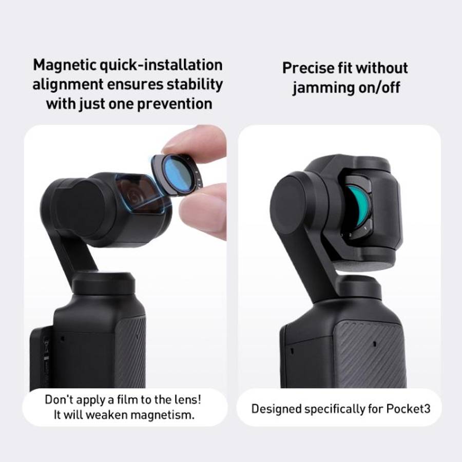 For DJI Osmo Pocket 3 Camera Lens Filter, Filter:UV