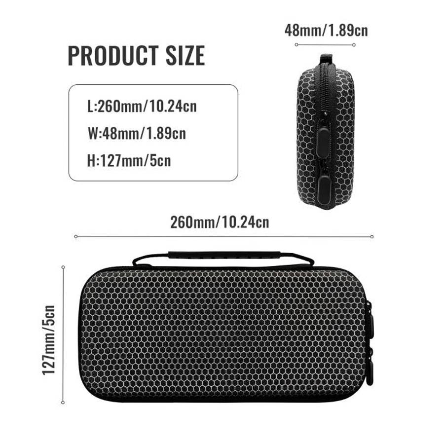 For Nintendo Switch 2 EVA Shockproof Portable Storage Handbag(Black)