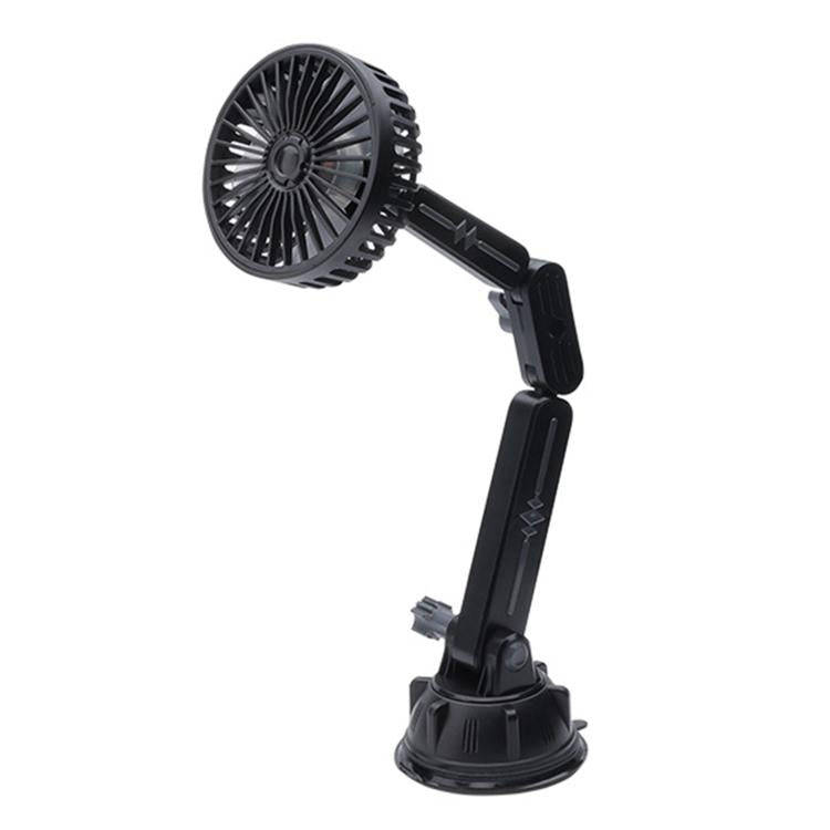 Multifunctional Car Suction Cup Fan 360 Degree Rotation Adjustable Single Had Fan, Specification:...