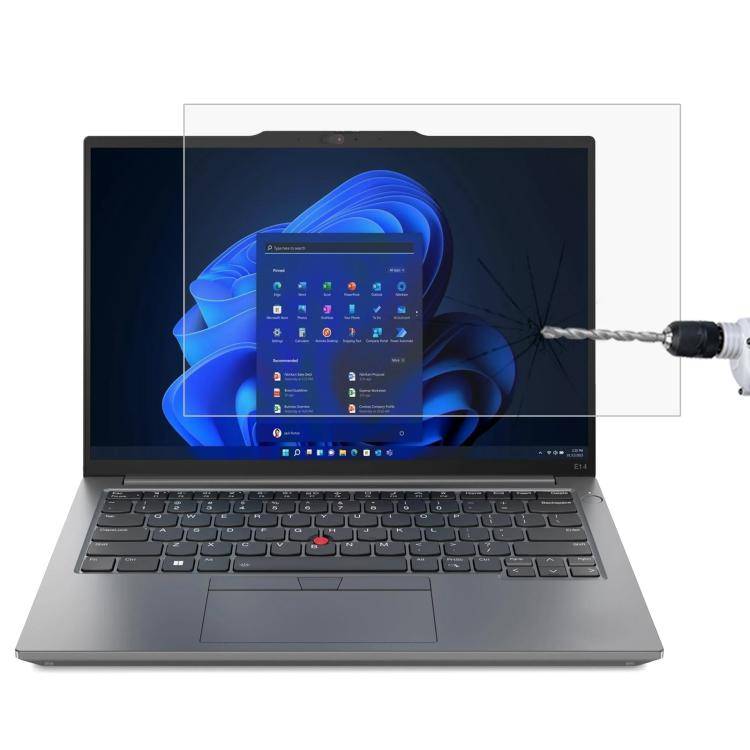 Laptop Screen HD Tempered Glass Protective Film For ThinkPad E14 Gen 5 / E14 2024 / 2023