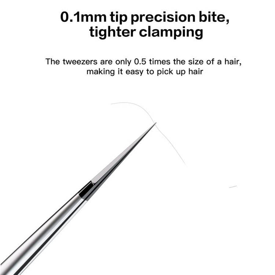 i2C NS Series Super Alloy High Precision Stainless Steel Super Hard Extra Tip Flying Wire Tweezer...