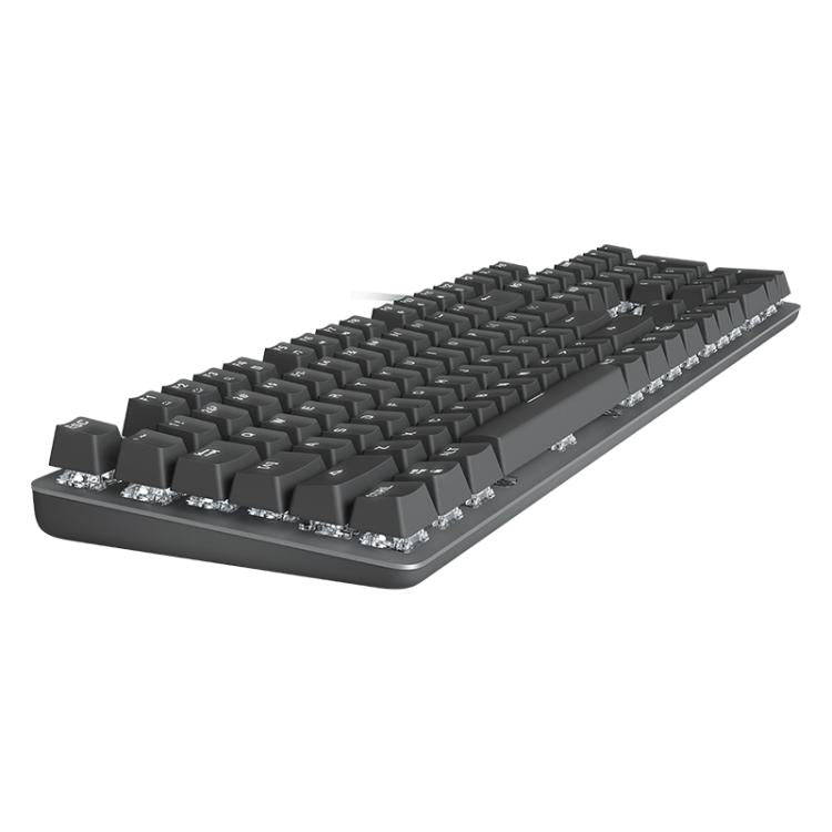 Logitech K845 Backlit Mechanical Wired Keyboard, Cable Length: 1.8m, Type:Longhua-Brown Axis(Black)