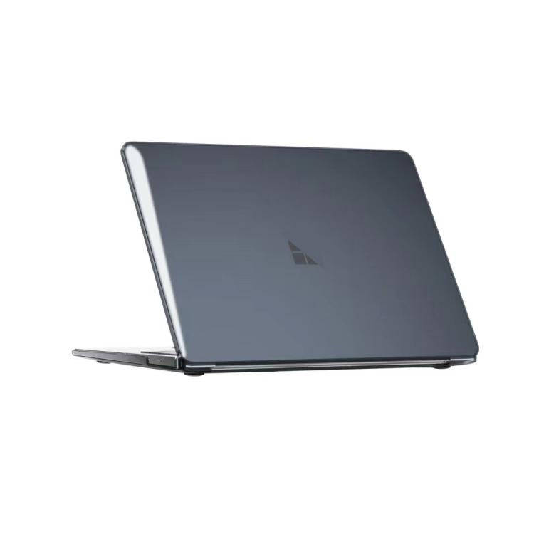 For Microsoft Surface Laptop 7 15 inch Laptop Steel Frosted Anti-drop Protective Case(Black)