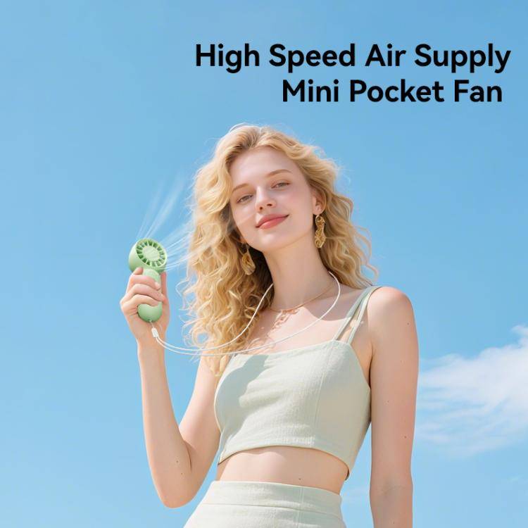 USAMS ZB354 Handheld Mini Pocket Fan(Purple)
