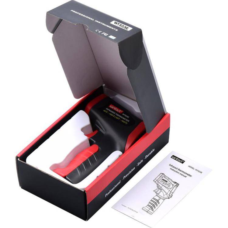 Wintact WT323E Infrared Thermometer Measuring Range -50 to 1050 Degrees Celsius