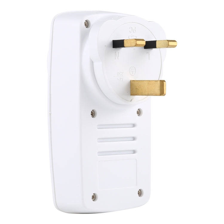 AK-DL220 220V Smart Wireless Remote Control Socket with Remote Control, Plug Type:UK Plug
