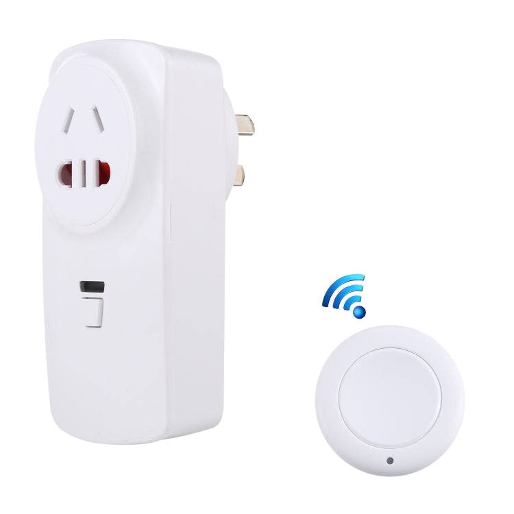 AK-DL220 220V Smart Wireless Remote Control Socket with Remote Control, Plug Type:AU Plug