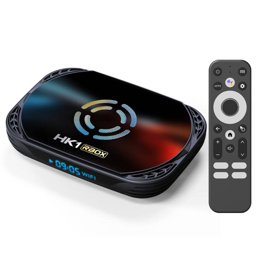 HK1 RBOX X50 Android 14 Smart TV Box with Remote Control, 4GB+128GB, Amlogic S905A Quad-Core(AU P...