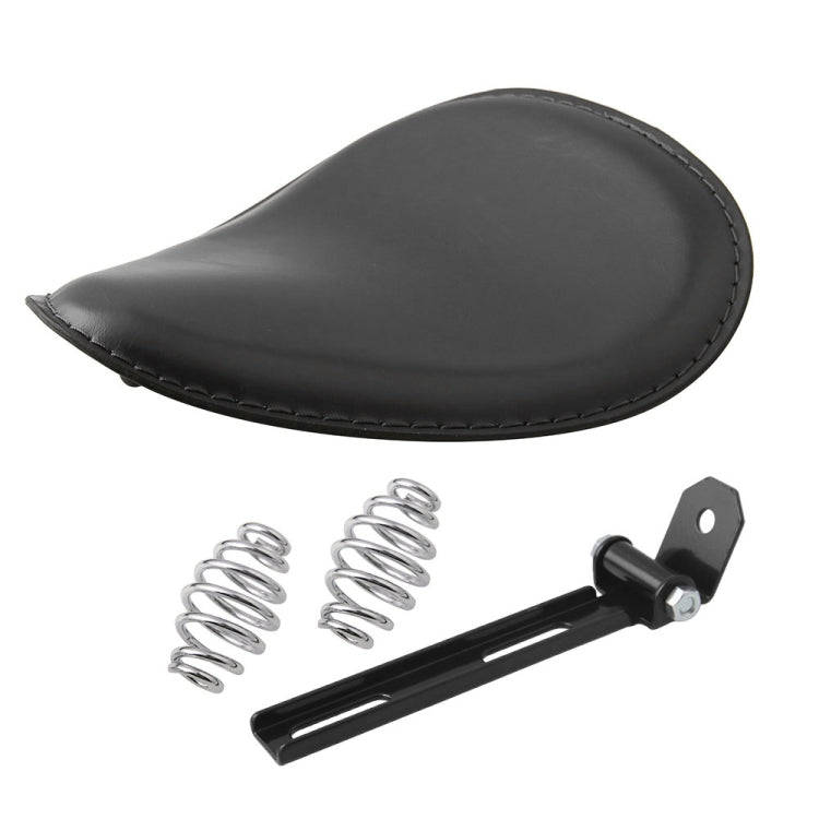Motorcycle Seat Springs Mounting Bracket Kit (Black)