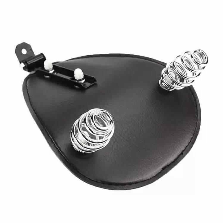 Motorcycle Seat Springs Mounting Bracket Kit (Black)