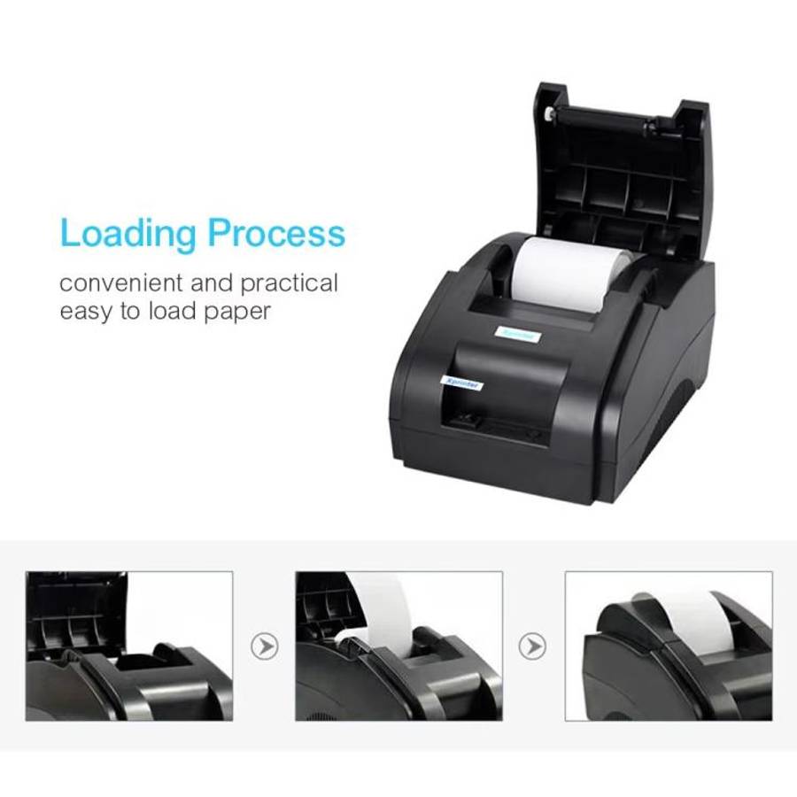 Xprinter XP58IIH 58mm Thermal Receipt Printer, Interface:USB(US Plug)