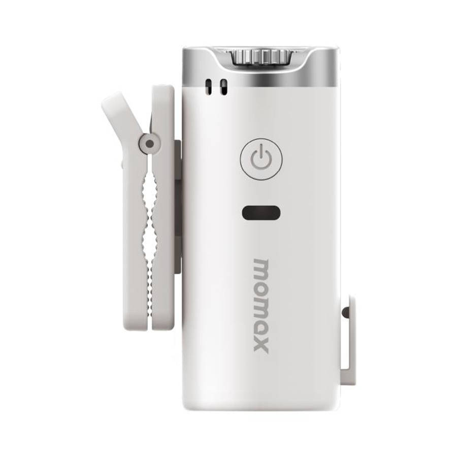 MOMAX IF23 GO CLIP Wearable High-Speed Fan(White)