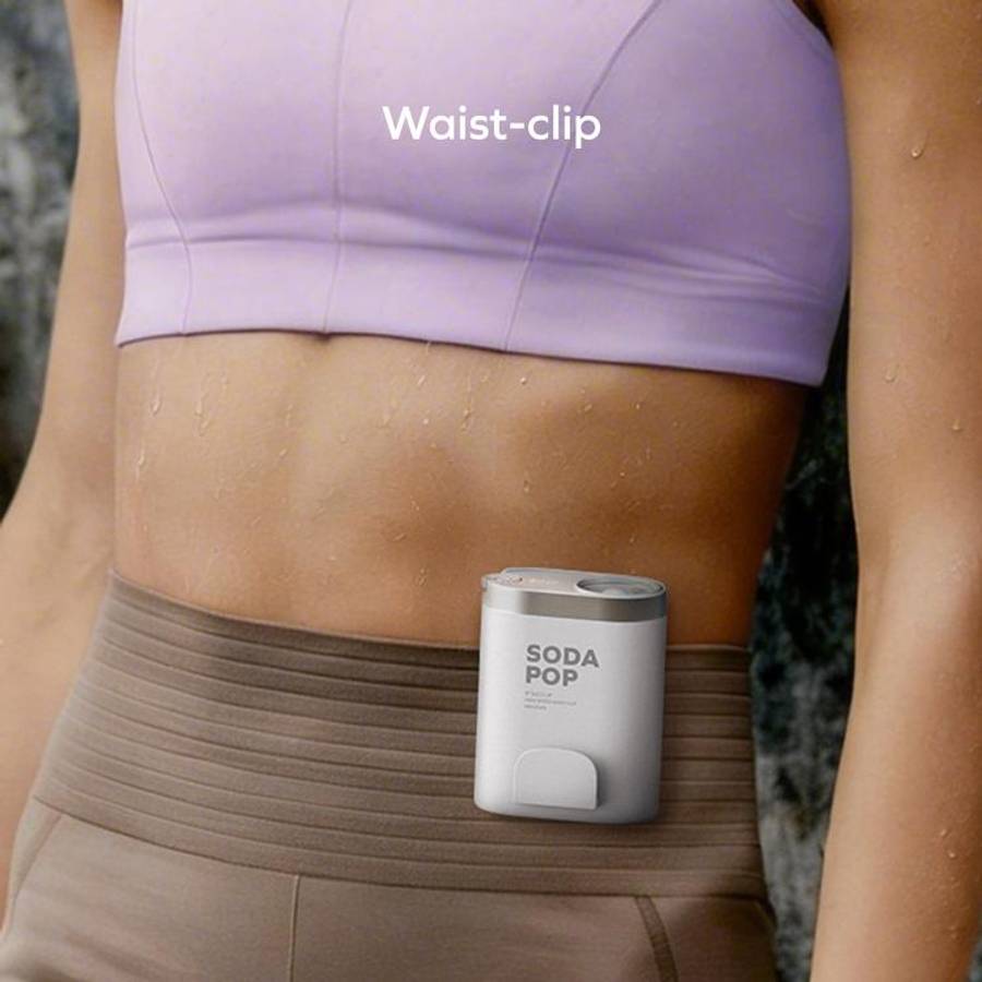 MOMAX IF23 GO CLIP Wearable High-Speed Fan(White)