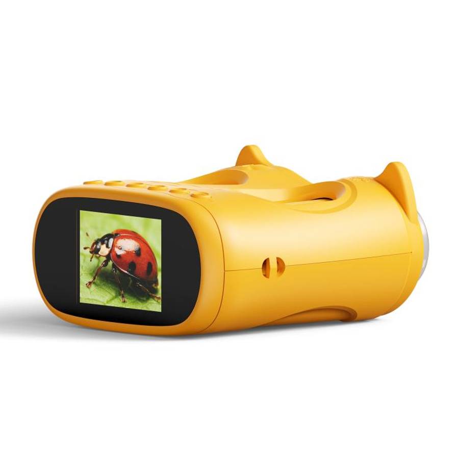 inskam 387 2MP 2-inch Display 2-in-1 Kids Digital Microscope & Binocular Telescope(Yellow)