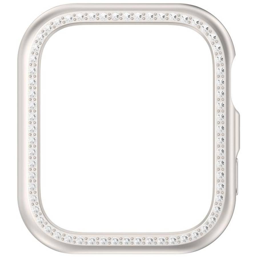 For Huawei Watch Fit 5 Pro xDfind Single Row Diamond Hollow PC Watch Case(Starlight)