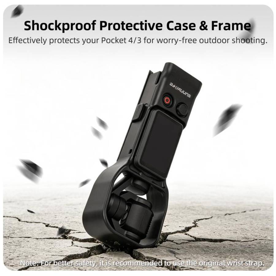 For DJI OSMO Pocket 4 / 3 Sunnylife Instant Shooting Protective Shell Colorful Protective Cover C...