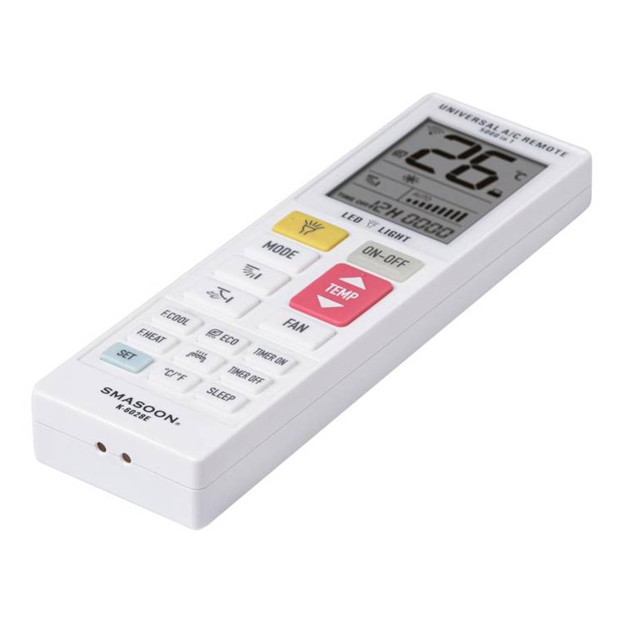 SMASOON K-6028E Universal Air Conditioner Remote Control with LED Light