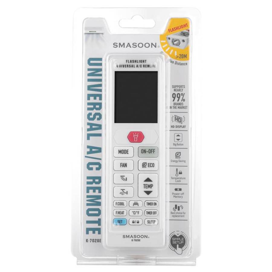 SMASOON K-7028E Universal Air Conditioner Remote Control