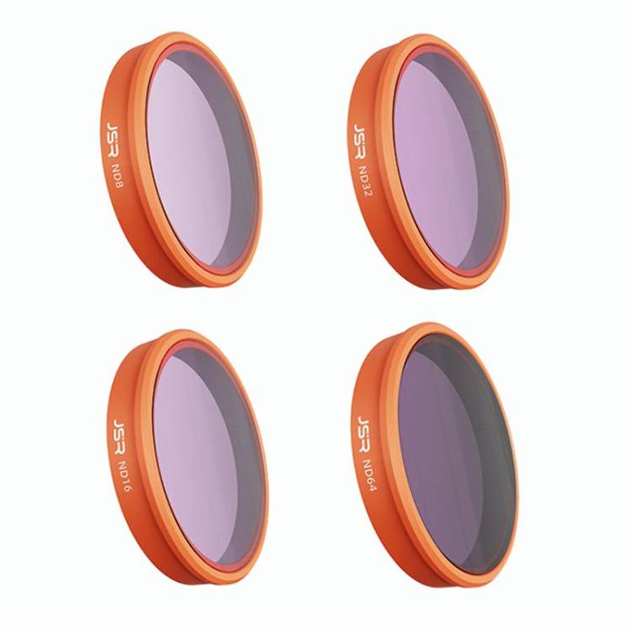 For DJI Osmo Action 6 JSR KO Series Camera Lens Filter, Filter:4 in 1 ND8-64
