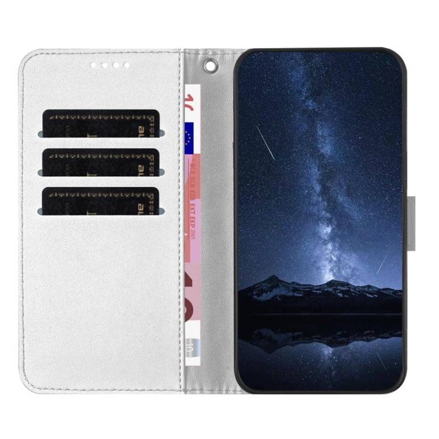 For Blackview A200 Pro Color Block Card Slots Vegan Leather Phone Case(Silver)