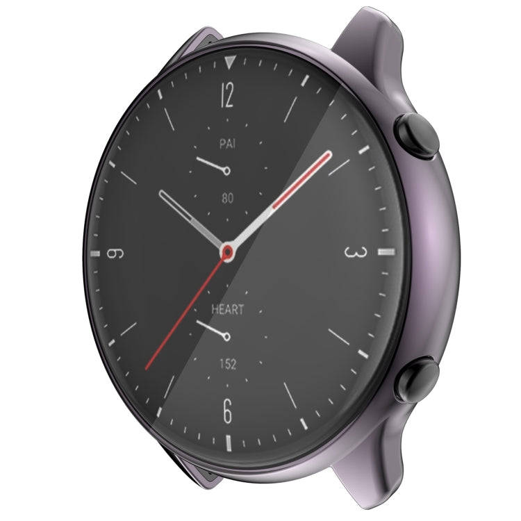 For Amazfit GTR 2 TPU Electroplating Protective Case Cover(Grey)
