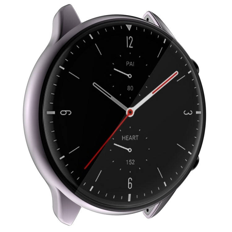 For Amazfit GTR 2 TPU Electroplating Protective Case Cover(Grey)