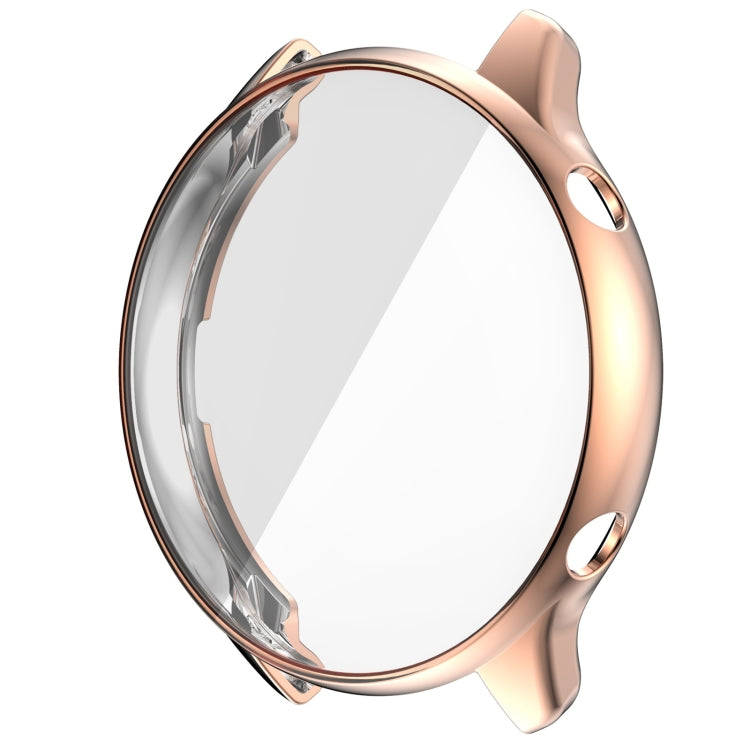 For Amazfit GTR 2 TPU Electroplating Protective Case Cover(Rose Gold)