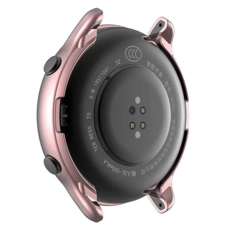 For Amazfit GTR 2 TPU Electroplating Protective Case Cover(Rose Gold)